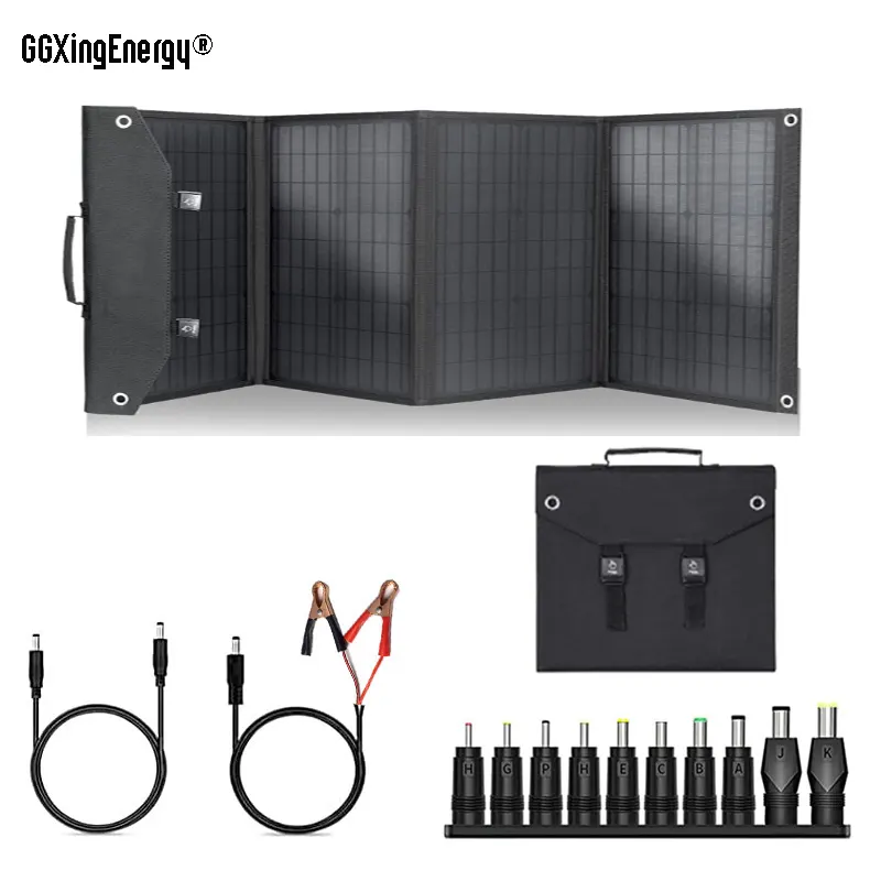 Panel Surya Lipat Monocrystalline 100 Watt